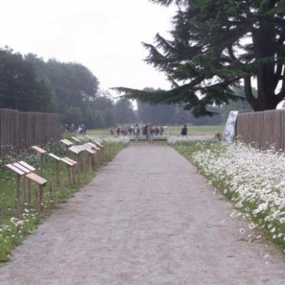 Le parc du Pavillon royal à Nandy