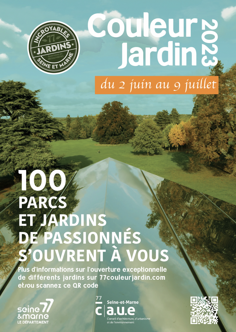 Affiche couleur jardin 2023