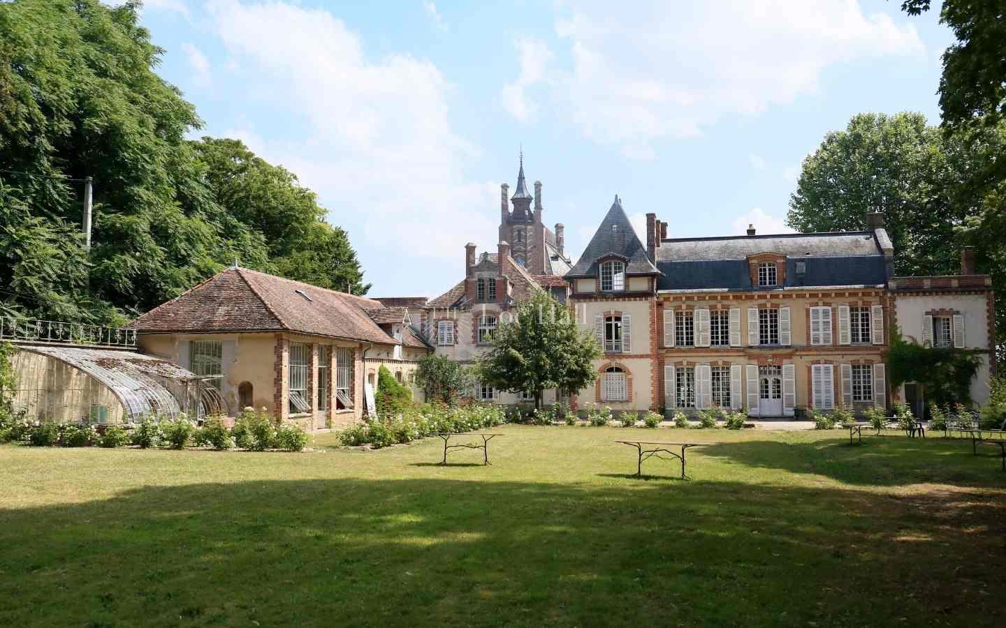 Chateau rosa bonheur parc orangerie