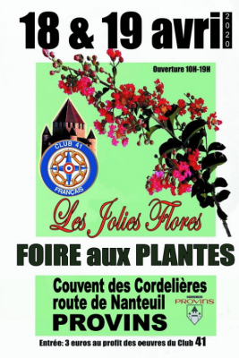 Les jolies flores provins 2020